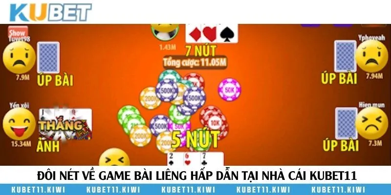 Khám phá Liêng - Trò chơi bài hot tại Kubet11