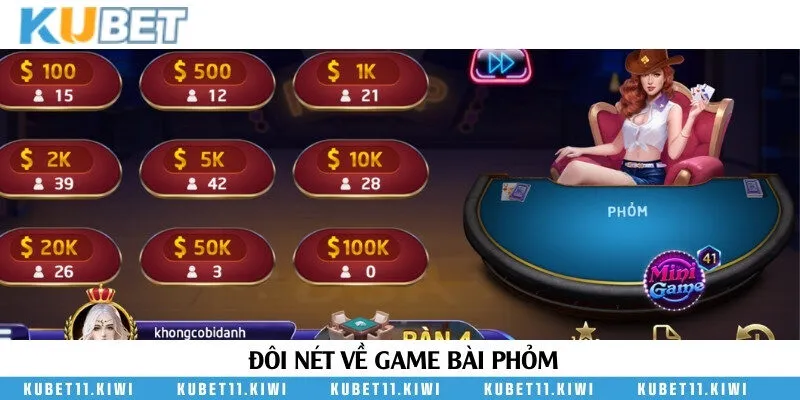 Khám phá game bài phỏm hiện nay