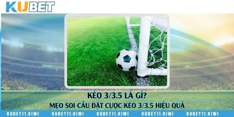 Kèo 3/3.5 là gì? Mẹo soi cầu đặt cược kèo 3/3.5 hiệu quả