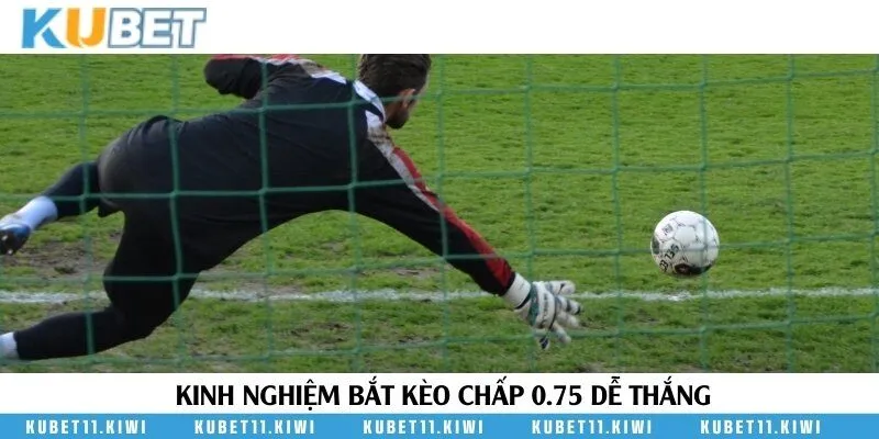 Mẹo bắt kèo 0.75 hiệu quả khi tham gia cá cược bóng đá