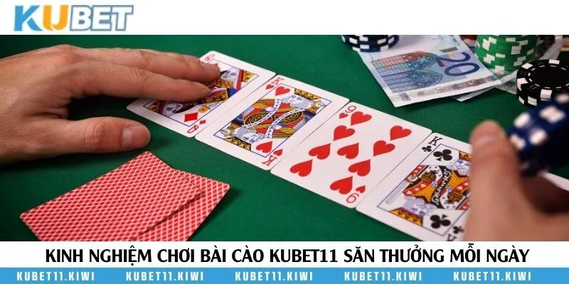Kinh nghiệm phá đảo bài cào Kubet11 hay hiện nay