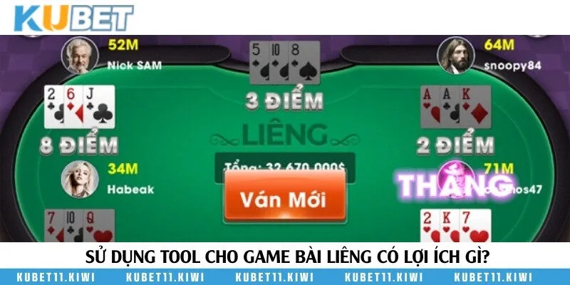 Tool cho game bài Liêng giúp cải thiện kỹ năng chơi