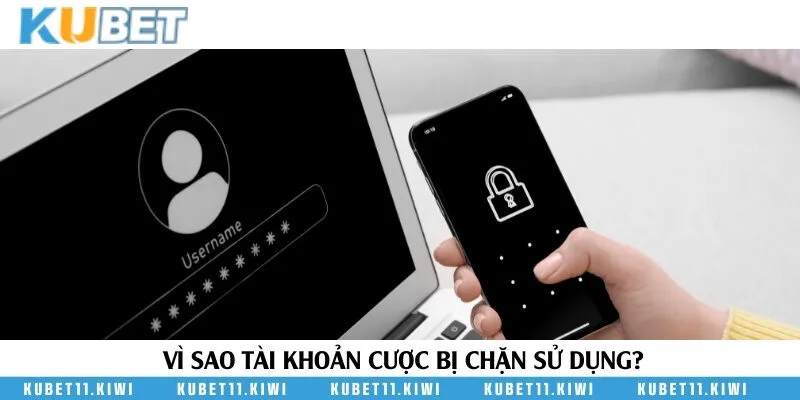 Lý do tài khoản tại nhà cái bị chặn truy cập và cách khắc phục